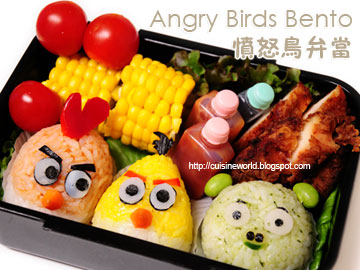 Angry Birds Bento