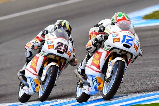 Moto3 - Gara combattiva per i piloti del San Carlo Team Italia a Jerez Moto3 - Gara combattiva per i piloti del San Carlo Team Italia a Jerez