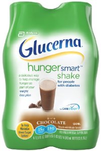  Glucerna Hunger Smart Shake, Rich Chocolate, 11.5 fl. oz., 4 Count
