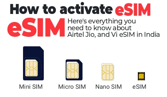 How to activate eSIM? Here's everything you need to know about Airtel, Jio, and Vi eSIM in India