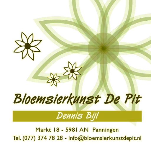 Bloemsierkunst de Pit Dennis Bijl logo