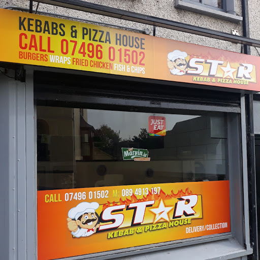 Star kebab and pizza house logo