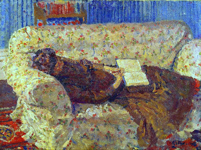 Harold Gilman - Lady on a Sofa