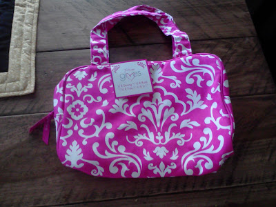 Thirty one Little carry-all Caddy utility mini tote bag 31 gift Windsor Argyle 