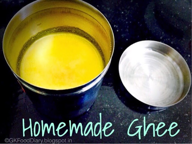 Homemade Ghee Recipe (From Butter)