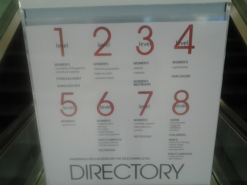 floor everything else womenswear store directory in macy s chicago