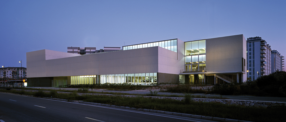 Library and Document Center design by  Peñín Architects