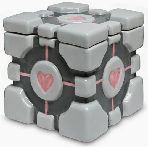  ThinkGeek - Portal 2 Cookie Jar Companion Cube