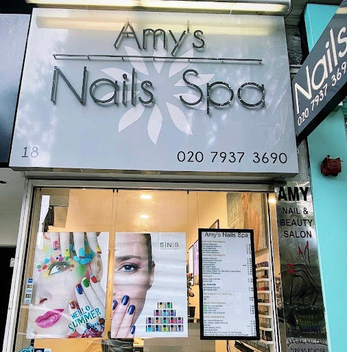 Amy's Nails Spa London logo