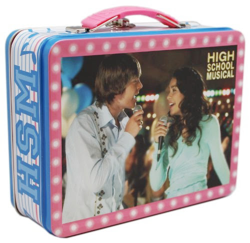  Blue High School Musical Troy and Gabriella Tin Lunch Box