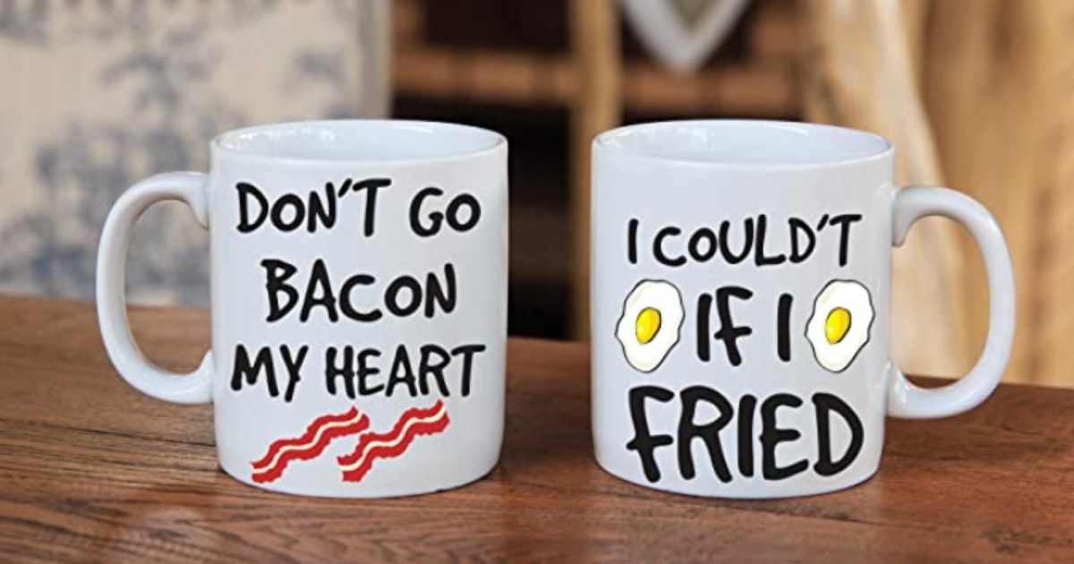 Fun mugs breakfast