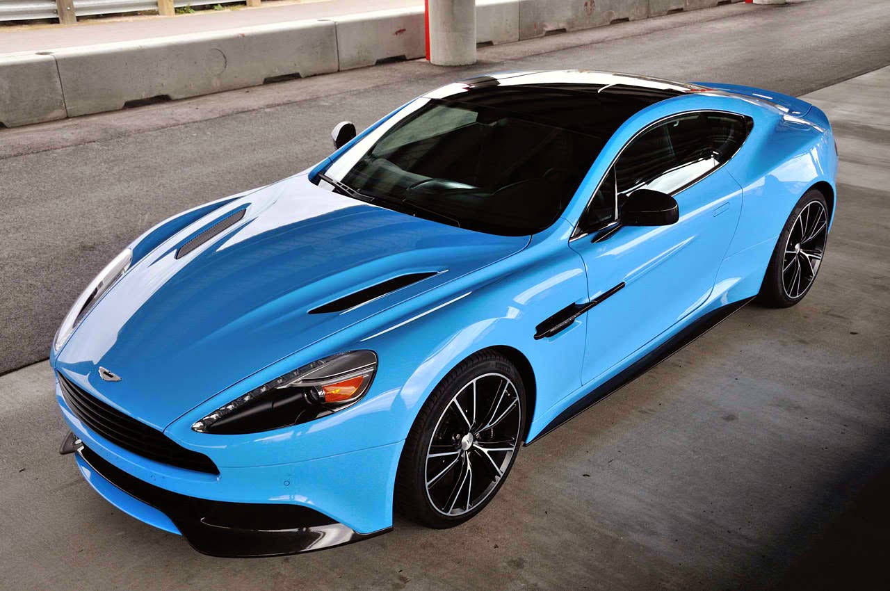 Displaying 10&gt; Images For - Aston Martin Vanquish Blue...