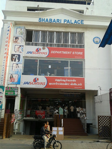 Jaisuryas Retail Ventures Pvt Ltd, Shabari Palace, 2nd Agraharam, Salem, Tamil Nadu 636001, India, Department_Store, state TN