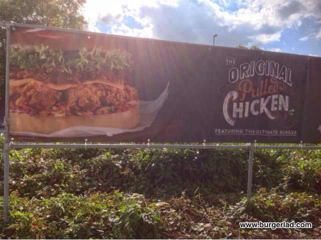 KFC Pulled Chicken Ultimate Burger