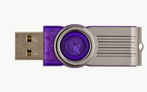  Kingston Digital 32GB DataTraveler 101 G2 USB 2.0 Drive - Purple (DT101G2/32GBZET)
