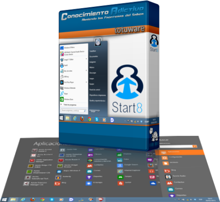 Stardock Start8 Version1.7 Beta+ Pack 300 Orbs [Menu de inicion para Windows 8] Cover