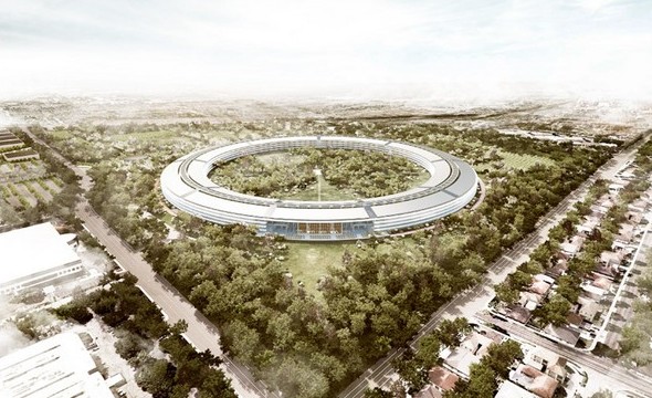 New Apple Office Designed by Norman Foster