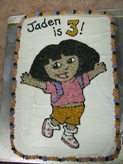 Dora Birthday Party Cake