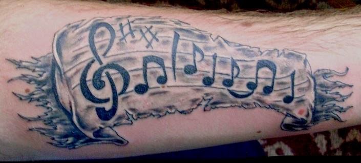 Music Note Tattoos