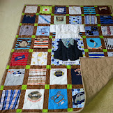 First Year Baby Clothes Quilt