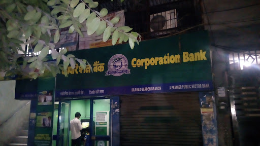 Corporation Bank, Dilshad Garden Branch, F-14, New Seemapuri Rd, Block F, Dilshad Colony, Dilshad Garden, Delhi, Uttar Pradesh 110095, India, Garden, state UP