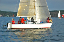 J/29 sailboat- sailing Vashon Island Race Seattle