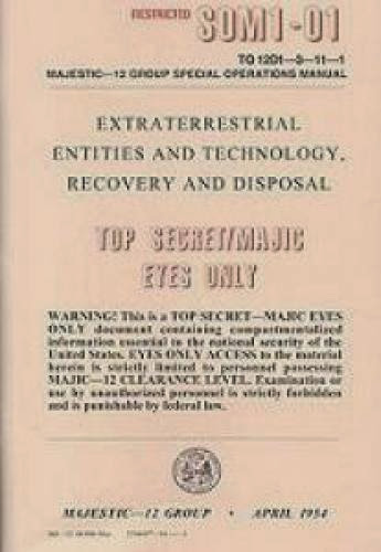 Researchers Say Special Ops Ufo Manual Looks Authentic Researchers Say Special Ops Ufo Manual Looks Authentic
