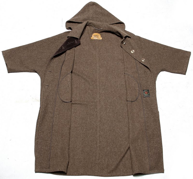 Schurwolle Tiroler Loden Wollmantel Cape coat wool Trachten Vintage