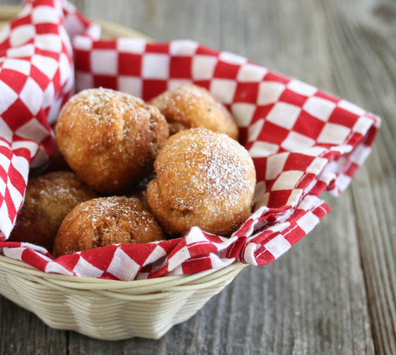 fried cookie dough in a basket