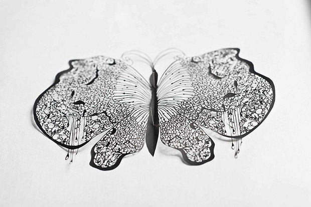 Paper Lace Cutting Art by Hina Aoyama Paper Lace Cutting Art by Hina Aoyama