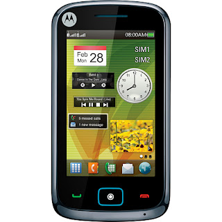 Motorola EX128 Screen