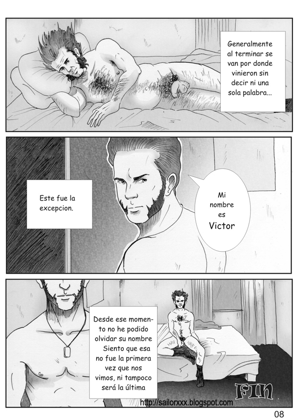 manga porno doujshinji sobre wolverine de los X-men Logan-08web