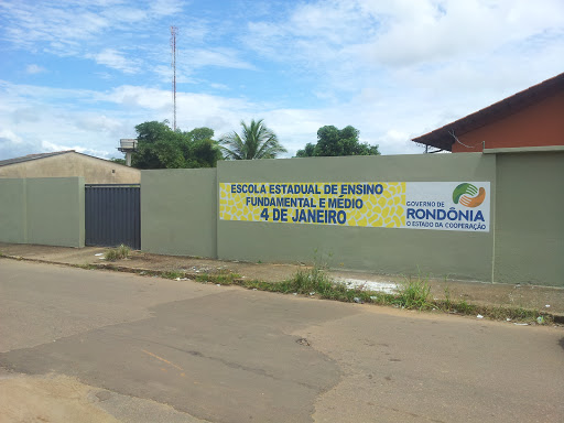 Escola Estadual 4 de janeiro, R. Gregório Alegre, 5761 - Nova Caiari II, Porto Velho - RO, 76820-606, Brasil, Escola, estado Rondonia