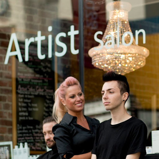 Artist Salon | Victoria Hair Salon | Art | Live Music logo