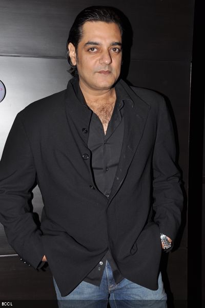 Dapper looking Chandrachur Singh during the music launch of the movie 'Zila Ghaziabad', held in Hyderabad.