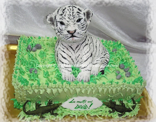 Tort Pui de Tigru/Tiger Cub Cake