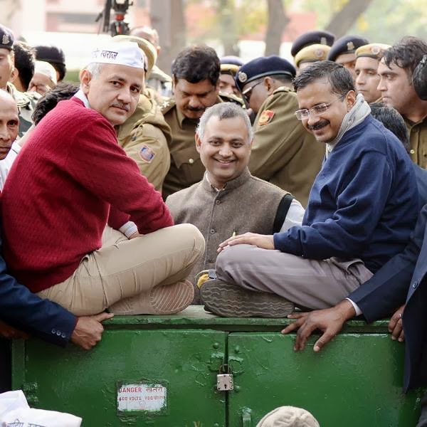  The Congress party, which had been allied to Aam Aadmi, decided not to back Kejriwal in Friday's vote, claiming the measure was unconstitutional. 