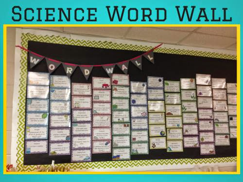 Science Vocabulary Posters And Quizzes