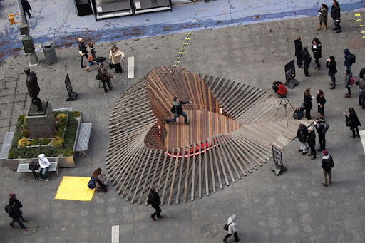 heartwalk Times Squares New Heart Shaped Art