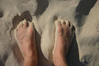 Sandy feet