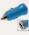  Universal Mini USB Car Charger Adapter(Light Blue) for Htc cell phone
