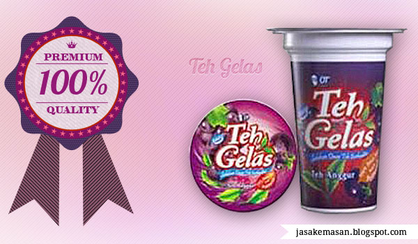  Desain  Kemasan Minuman  Teh Gelas  Jasa desain  grafis Jasa 