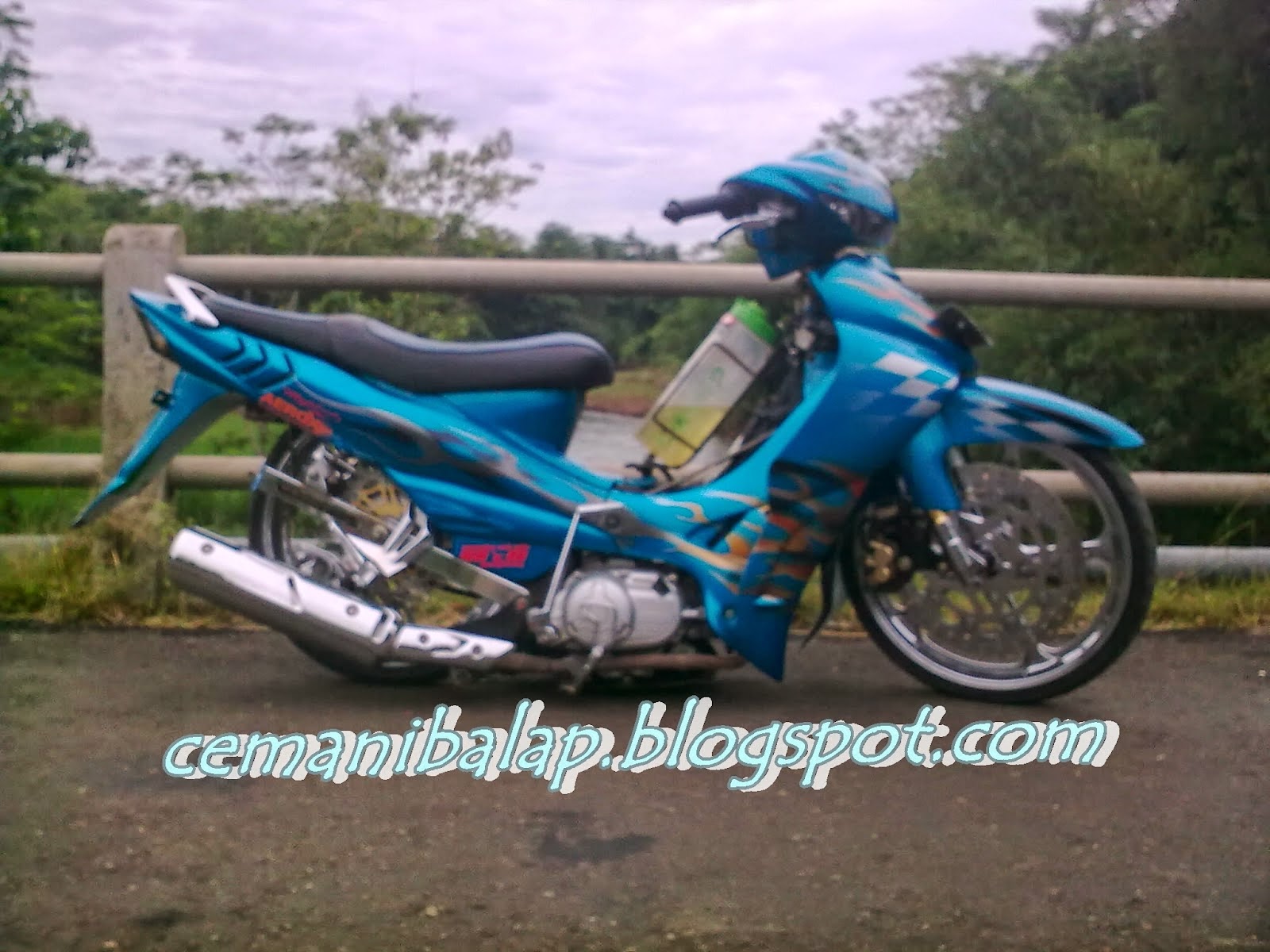Koleksi Foto Modifikasi Motor Kawasaki Blitz R Terbaru Modispik Motor