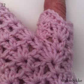 Ekte Lykke: Anna's fingerless mittens