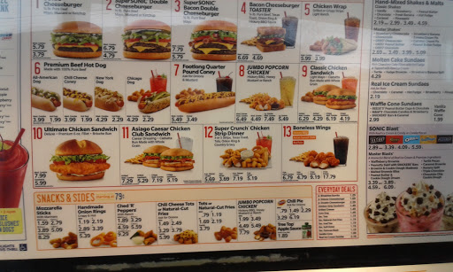 Fast Food Restaurant «Sonic Drive-In», reviews and photos, 813 Smithville Hwy, McMinnville, TN 37110, USA