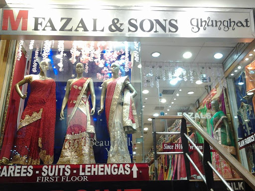 M Fazal and Sons GHUNGHAT, 153, Commercial Street, Tasker Town, Shivaji Nagar, Bengaluru, Karnataka 560001, India, Salwar_Kameez_Store, state KA