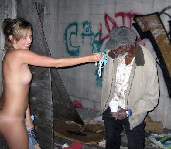 Homeless Pussy 158995 Even A Homeless Black Men Gets More