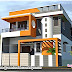 Modern house design in Tamilnadu Style