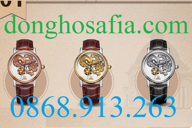 Đồng hồ nam cơ Binger B886G