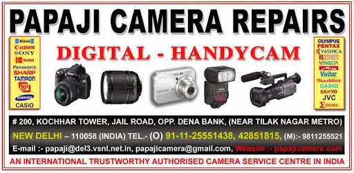 Papaji Camera Repairs, 200 Kochhar Tower, Near Tilak Nagar Metro Station, Opposite Dena Bank, Near Dashmesh Hospital, Jail Rd, Shiv Nagar, Janakpuri, New Delhi, Delhi 110058, India, Camera_Repair_Shop, state DL